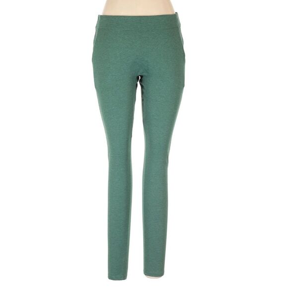 Lunya Restore Pocket legging pants supima cotton blend green space large Large - Picture 2 of 6